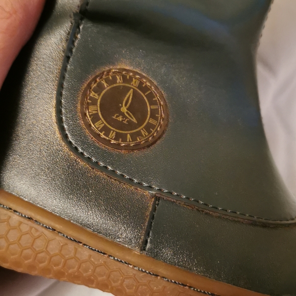 Livie & Luca Blue Gold Tiempo Boots Size 5 (baby) - Picture 8 of 11